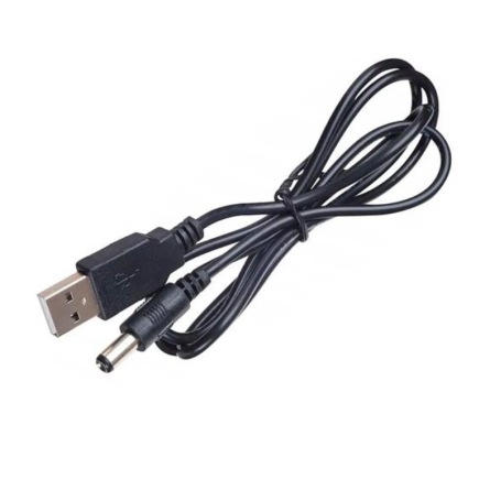 ATcom USB AM to 3.5DC 1.0m 2A black (10035)
