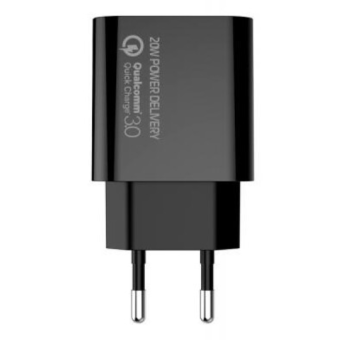 Изображение СЗУ Colorway Power Delivery Port USB Type-C (20W) V2 чорне