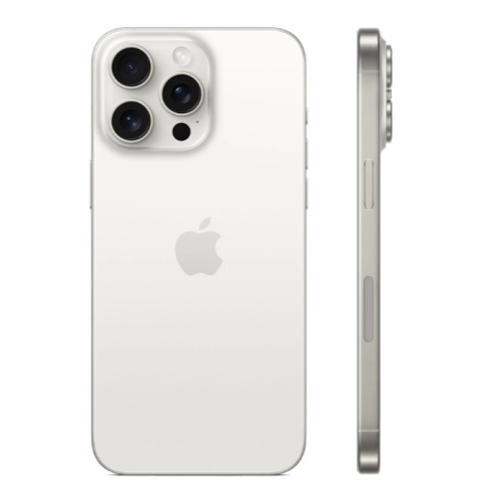Смартфон Apple iPhone 15 Pro Max 256GB White Titanium (e-Sim)