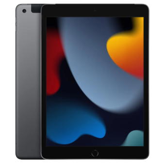 Изображение Планшет Apple iPad  9  WiFi 64 GB 2021 Gray (MK2K3)