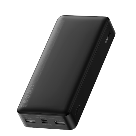 Мобільна батарея Baseus Bipow Digital Display 15W 20000mAh Black (PPBD050101) фото №3
