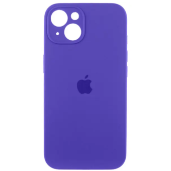 Изображение Чехол для телефона Soft Case Silicone Full Case AA Camera Protect for Apple iPhone 13 (22) Dark Purple