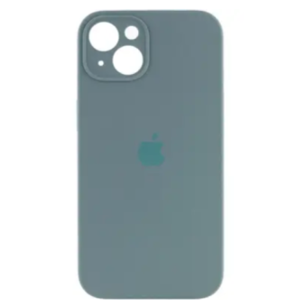 Изображение Чехол для телефона Soft Case Silicone Full Case AA Camera Protect for Apple iPhone 13 (46) Pine Green