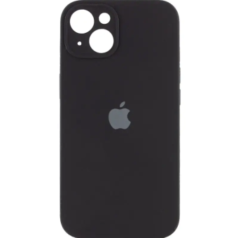 Зображення Чохол для телефона Soft Case Silicone Full Case AA Camera Protect for Apple iPhone 14 (14) Black