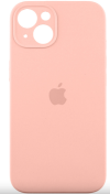 Чохол для телефона Soft Case Silicone Full Case AA Camera Protect for Apple iPhone 15 (37) Grapefruit
