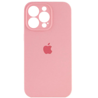 Изображение Чехол для телефона Soft Case Silicone Full Case AA Camera Protect for Apple iPhone 15 Pro (37) Grapefruit
