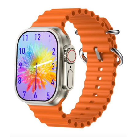 Смарт-часы BIG S10 Pro Ultra 2 (IP67/NFC/GPS) Orange