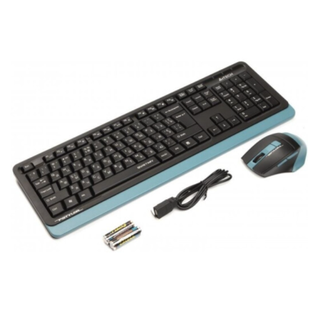 Клавиатура   мышка A4Tech FGS1035Q Navy Blue фото №2