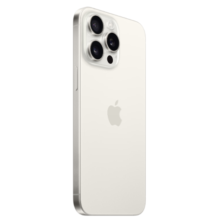 Смартфон Apple iPhone 15 Pro Max 1TB White Titanium (MU7H3) фото №3