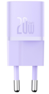 СЗУ Baseus GaN5 Fast Charger (mini) 1C 20W Purple фото №2