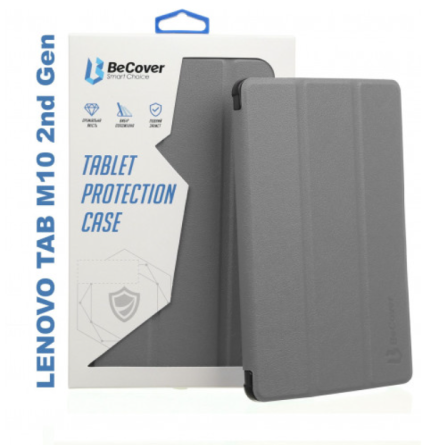 Чохол для планшета BeCover Smart Case Lenovo Tab M10 TB-X306F HD (2nd Gen) Gray (705971)