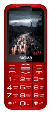 Мобильный телефон Sigma Comfort 50 Grace Dual Sim Red