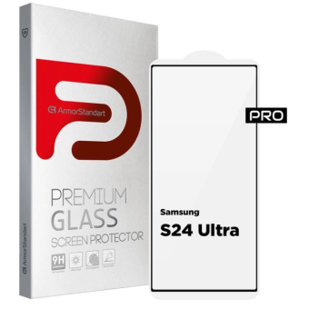 Изображение Защитное стекло Armorstandart Pro Samsung S24 Ultra Black (ARM72438)