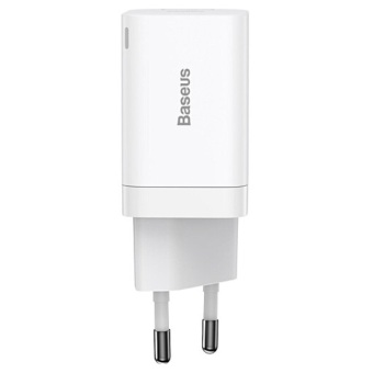 Изображение СЗУ Baseus Super Si Pro 30W 1 USB 1 USB-C (CCSUPP-E02) White