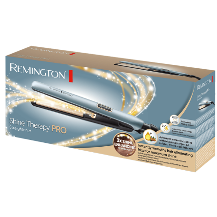 Щипцы для выпрямления волос Remington Shine Therapy PRO S9300 фото №2