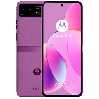 Зображення Смартфон Motorola Moto Razr 40 8/256GB Summer Lilac (PAYA0048RS)