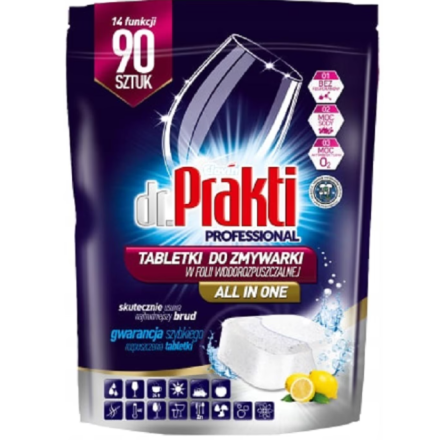 Таблетки для посудомийної машини Dr. Prakti 90 шт (5903855501331)