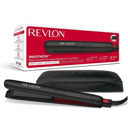 Щипці для вирівнювання волосся REVLON Smoothstay Straightener (RVST2211PE) фото №4