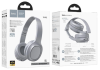Навушники Hoco W46 Charm BT headset Light Blue Gray фото №3