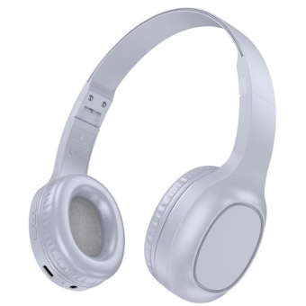 Изображение Наушники Hoco W46 Charm BT headset Light Blue Gray