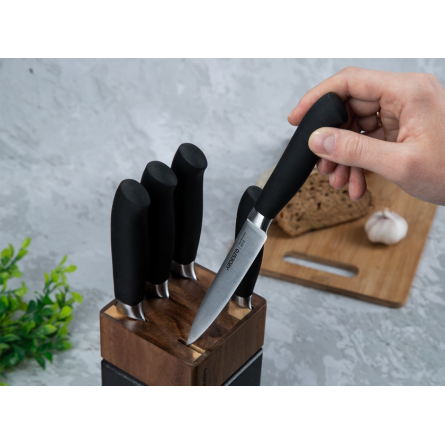 Набор ножей Ardesto Black Mars з блоком AR2020SW фото №9