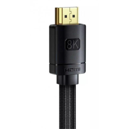 Кабель Baseus High Definition Series HDMI to HDMI 8K 1m Black фото №2