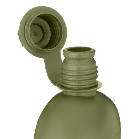 Фляга 2E у чохлі Flask WB01 1л, з кружкою для їжі (2E-TACFWB01-ODGN) фото №6