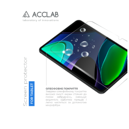 Защитное стекло ACCLAB Full Glue Xiaomi Pad 6 11'' (1283126578007) фото №2