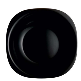 Зображення Тарілка Luminarc десертна Carine Black 19 см (L9816)