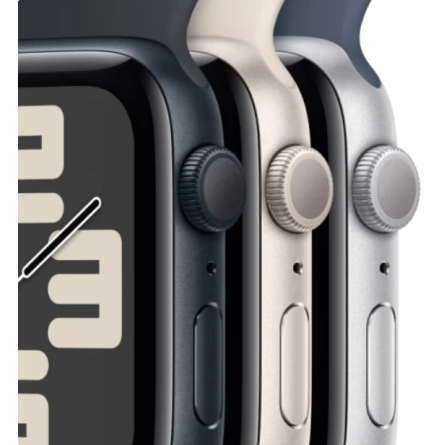 Смарт-годинник Apple Watch SE 2 GPS 40mm Starlight Aluminium Case with Starlight Sport Band S/M (MR9U3) фото №3
