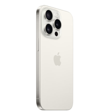 Смартфон Apple iPhone 15 Pro 128GB White Titanium (MTUW3) фото №3