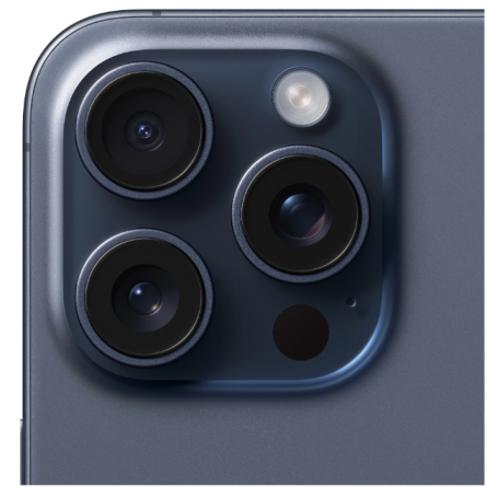 Смартфон Apple iPhone 15 Pro Max 256GB Blue Titanium (MU7A3) фото №5