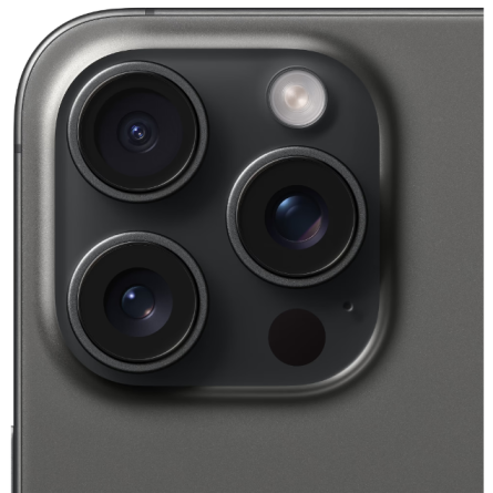 Смартфон Apple iPhone 15 Pro Max 256GB Black Titanium (MU773) фото №5
