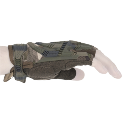 Тактичні рукавиці 2E безпалі, L, камуфляж (2E-TACTGLOSUM-L-MC) фото №4