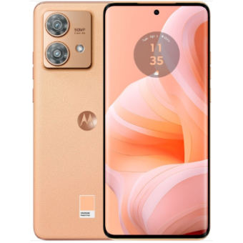 Зображення Смартфон Motorola Edge 40 Neo 12/256GB Peach Fuzz (PAYH0116RS)
