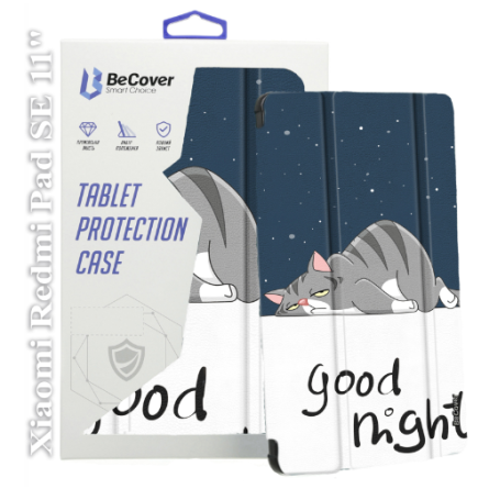 Чохол для планшета BeCover Smart Case Xiaomi Redmi Pad SE11&quot; Good Night (709868)