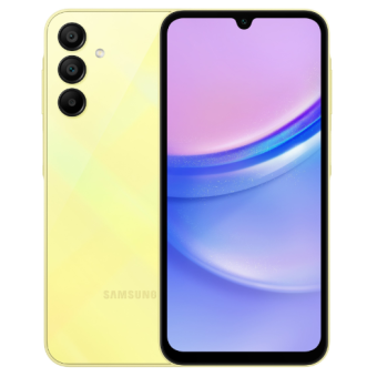 Зображення Смартфон Samsung SM-A155F (Galaxy A15 LTE 8/256Gb) ZYI (жовтий)