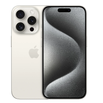 Зображення Смартфон Apple iPhone 15 Pro 256GB White Titanium (MTV43)