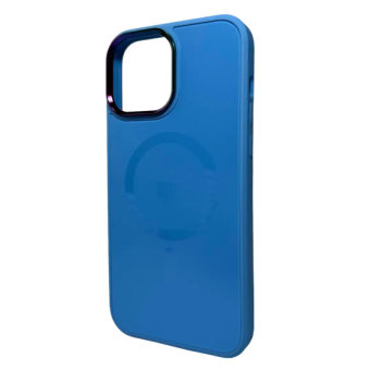 Зображення Чохол для телефона AG Glass Sapphire MagSafe Logo for Apple iPhone 14 Blue