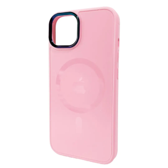 Изображение Чехол для телефона AG Glass Sapphire MagSafe Logo for Apple iPhone 14 Pink