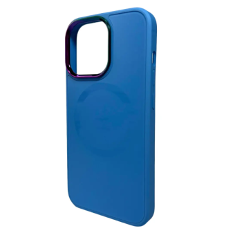 Изображение Чехол для телефона AG Glass Sapphire MagSafe Logo for Apple iPhone 15 Blue
