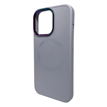 Изображение Чехол для телефона AG Glass Sapphire MagSafe Logo for Apple iPhone 15 Grey