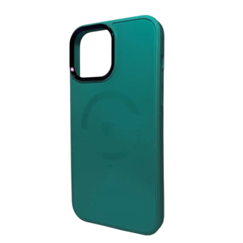 Изображение Чехол для телефона AG Glass Sapphire MagSafe Logo for Apple iPhone 15 Pro Green