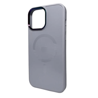 Изображение Чехол для телефона AG Glass Sapphire MagSafe Logo for Apple iPhone 15 Pro Grey