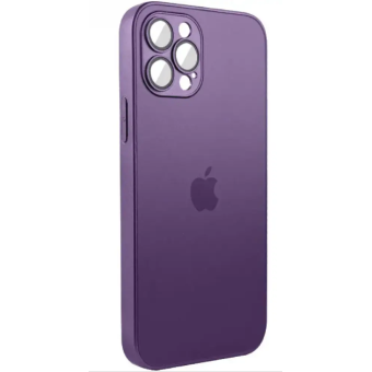 Изображение Чехол для телефона AG Glass Sapphire MagSafe Logo for Apple iPhone 15 Pro Max Purple