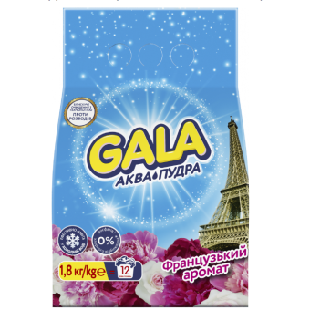 Изображение Порошок для стирки Gala Washing Powder - 10x1.8Kg (8006540514733)