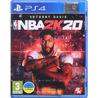 Зображення Диск Sony BD диску NBA 2K20 [PS4, English version] Blu-ray