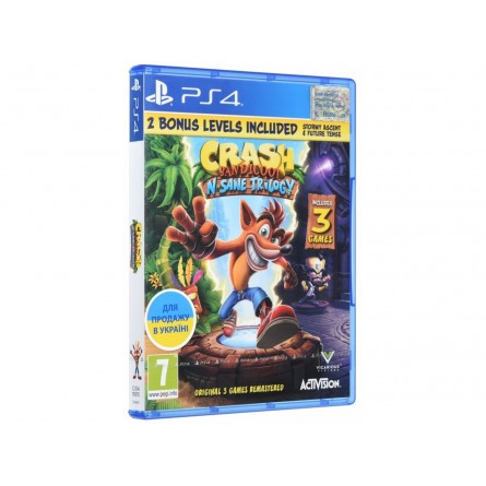 Зображення Диск Sony BD диску PS4 Crash Bandicoot N'sane Trilogy Blu-Ray - зображення 2