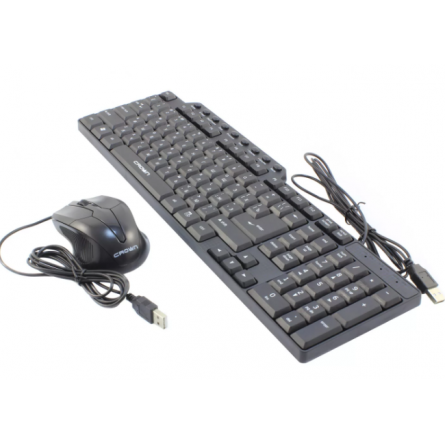 Клавіатура   мишка Crown CMMK 520 B фото №2