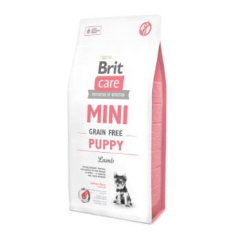Изображение Сухий корм для собак Brit Care GF Mini Puppy Lamb 7 кг (8595602520152)
